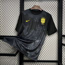 Camisa Brasil Edição Especial Cristo Preta - Personalizada