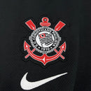 Camisa  corinthians visitante masculina branca e preta 2026