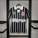 Camisa Corinthians Retro Preto e Branco 1990