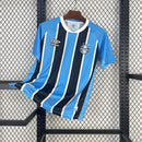 Camisa gremio tradicional masculina azul e preta 2026