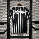 Camisa Corinthians Retro Preto e Branco 1990