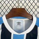 Camisa gremio tradicional masculina azul e preta 2026