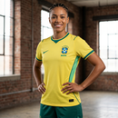 Camisa Feminina Copa 2026 Tradicional - Personalizada