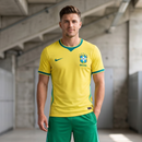 Camisa Masculina Amarela Copa 2026 - Personalizada