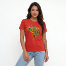 Camiseta Feminina Brasil ✦ Hexa Rio de Janeiro Bandeira | VAI DAR BRASIL