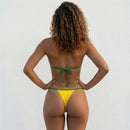 Biquíni Brasil Bicolor Forro Duplo Fio Suplex Premium Feminino | VAI DAR BRASIL