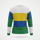 Blusa Feminina Manga Longa Brasil Tricot Gola V Elegante | VAI DAR BRASIL