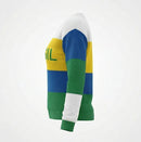 Blusa Feminina Manga Longa Brasil Tricot Gola V Elegante | VAI DAR BRASIL