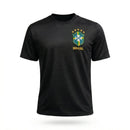 Camisa Brasil Bordada Dry Fit Torcida Masculina Copa 2026 | VAI DAR BRASIL