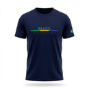 Camisa Masculina BRAZIL Casual Streetwear Algodão | VAI DAR BRASIL