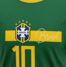 Camiseta Brasil Faixa Streetwear ✦ Brasão BRASIL Copa | VAI DAR BRASIL