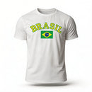 Camiseta Dry Fit Brasil Torcida Masculino Copa 2026 | VAI DAR BRASIL