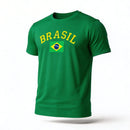 Camiseta Dry Fit Brasil Torcida Masculino Copa 2026 | VAI DAR BRASIL
