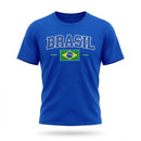 Camiseta Infantil Brasil Algodão Copa do Mundo 2026 | VAI DAR BRASIL