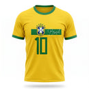 Camiseta Brasil Faixa Streetwear ✦ Brasão BRASIL Copa | VAI DAR BRASIL