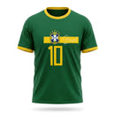 Camiseta Brasil Faixa Streetwear ✦ Brasão BRASIL Copa | VAI DAR BRASIL