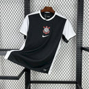 Camisa  corinthians visitante masculina branca e preta 2026