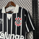 Camisa Corinthians Retro Preto e Branco 1990