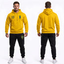 Conjunto Moletom Brasil ✦ Capuz Flanelado Copa | VAI DAR BRASIL