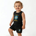 Conjunto Infantil Camiseta Short Seleção Brasileira Algodão Premium | VAI DAR BRASIL