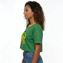 Cropped Oversized Cachorro Caramelo ✦ Bandeira Brasil | VAI DAR BRASIL
