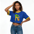 Cropped Oversized Cachorro Caramelo ✦ Bandeira Brasil | VAI DAR BRASIL