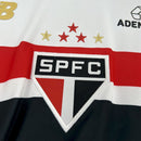 Camisa Sao Paulo tradicional masculina branca 2026