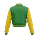 Jaqueta Bomber Feminina Brasil ✦ Brasão Bordado Fleece Copa | VAI DAR BRASIL