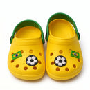 Papete Infantil Brasil ✦ Bola Bandeira Copa do Mundo | VAI DAR BRASIL