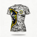 Camiseta Feminina Raiz do Hexa - Polielastano Slim CBF | Mantum