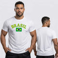 Camiseta Dry Fit Brasil Torcida Masculino Copa 2026 | VAI DAR BRASIL