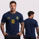 T-Shirt Masculina Legado Joga Bonito - 100% Algodão Streetwear | Mantum