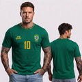 T-Shirt Masculina Legado Joga Bonito - 100% Algodão Streetwear | Mantum