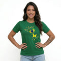 Camiseta Feminina Brasil Borboletas Algodão Premium | VAI DAR BRASIL