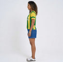 Camiseta Crochê Artesanal BRASIL Feminino | VAI DAR BRASIL