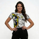 Camiseta Feminina Raiz do Hexa - Polielastano Slim CBF | Mantum