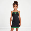 Vestido Infantil Elo Brasileiro - Canelado Conforto Verde e Amarelo | Mantum